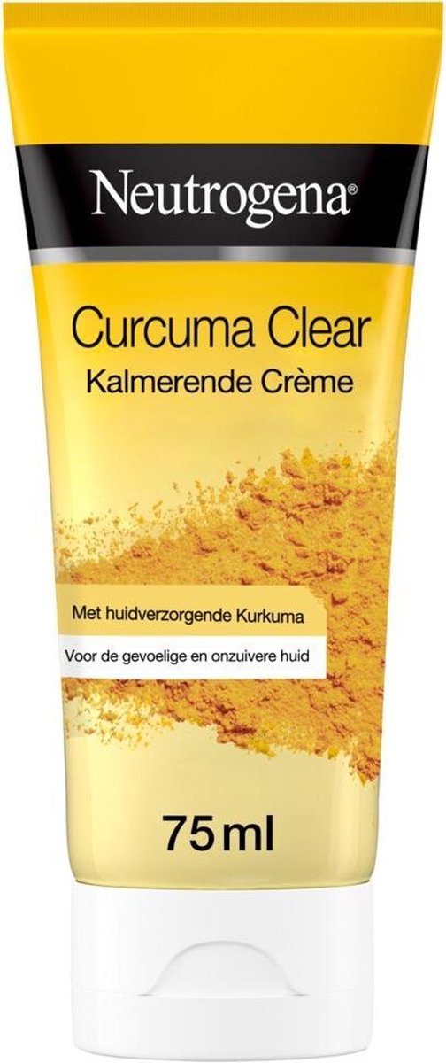Neutrogena Curcuma Clear Soothing Moisturiser Face Cream Blemished And